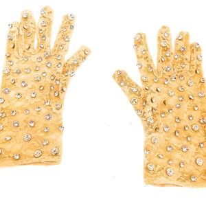 GASOLINE GLAMOUR NUDE N RUDE NUDE LACE GLOVES